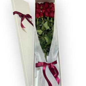 Luxe Red Roses Box