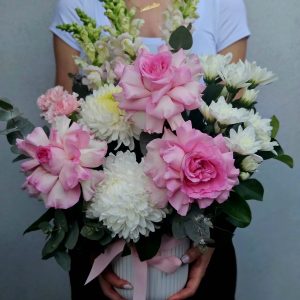 Mothers Day pink in pot