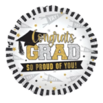 Air Filled Balloon 9" Congrats Grad +$10.00